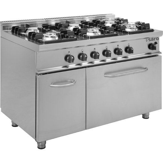 SARO Gasherd mit Gasbackofen E7/KUPG6LN