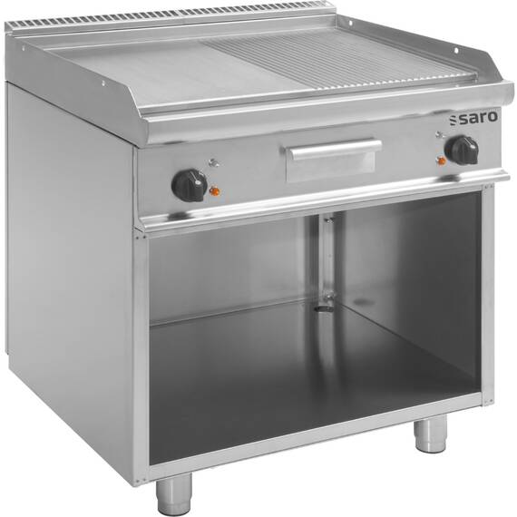 SARO Elektro-Griddleplatte offenem Unterbau E7/KTE2BAM