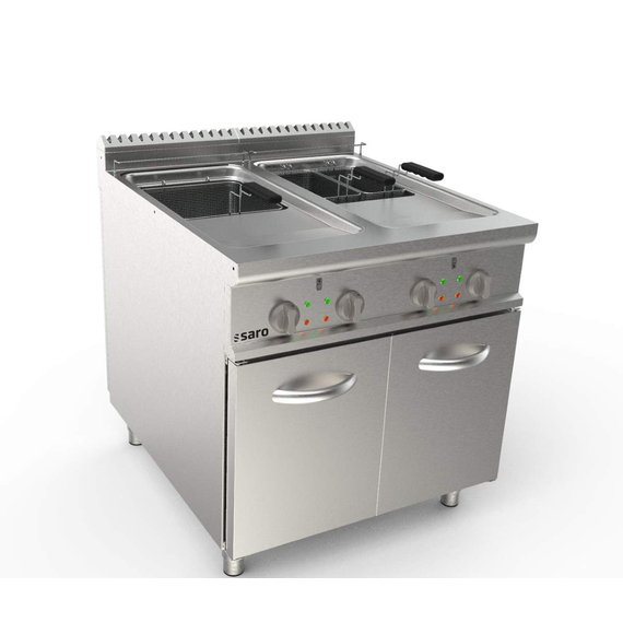 SARO Elektrofritteuse 2 x 21 Liter Modell LQ / FRE2V21