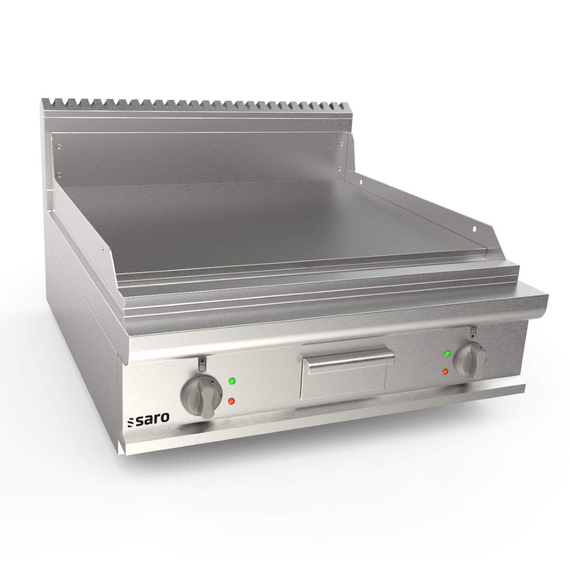 SARO Elektrogriddleplatte 800 mm breit Tisch glatt Modell LQ / FTE4BBL