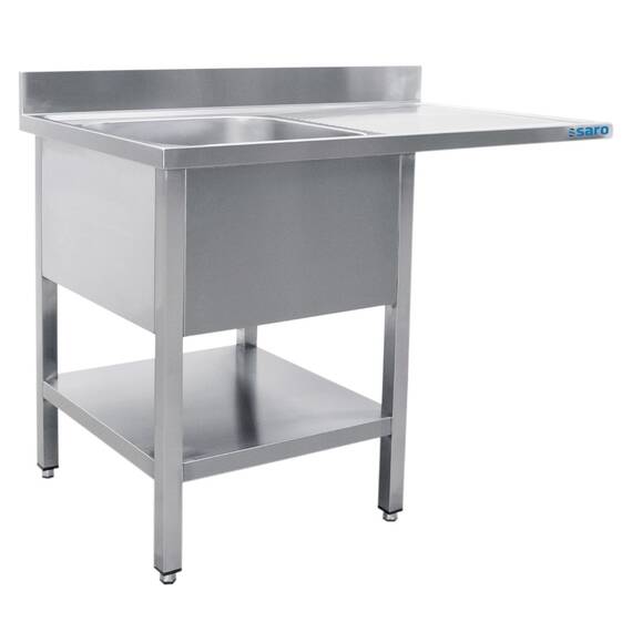 SARO Spülcenter 1 Becken, links - B 1400 x T 700