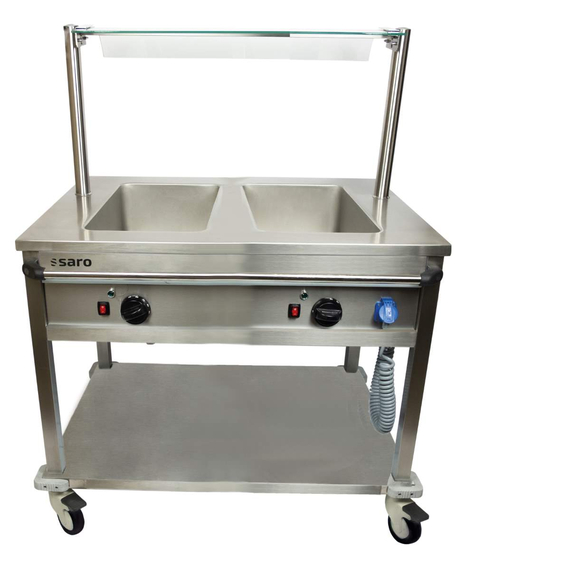 SARO Bain-Marie-Trolley Modell BTS-2