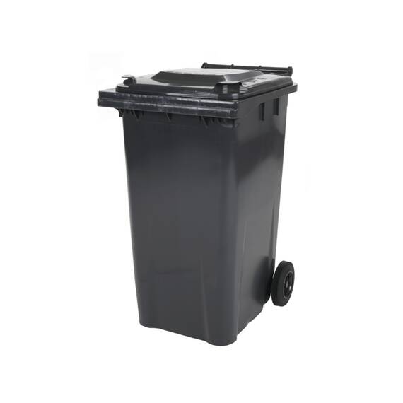 SARO 2 Rad Müllgroßbehälter 80 Liter  -grau- MGB80G