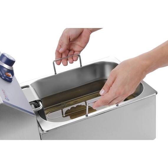 Hendi Fritteuse Kitchen Line 2 x 4 Liter, Inhalt: 8 Liter, Bild 3