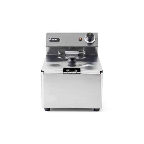Hendi Fritteuse Kitchen Line 6 Liter, Inhalt: 6 Liter