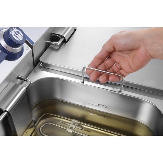 Hendi Fritteuse Kitchen Line 2 x 6 Liter, Inhalt: 12 Liter, Bild 5