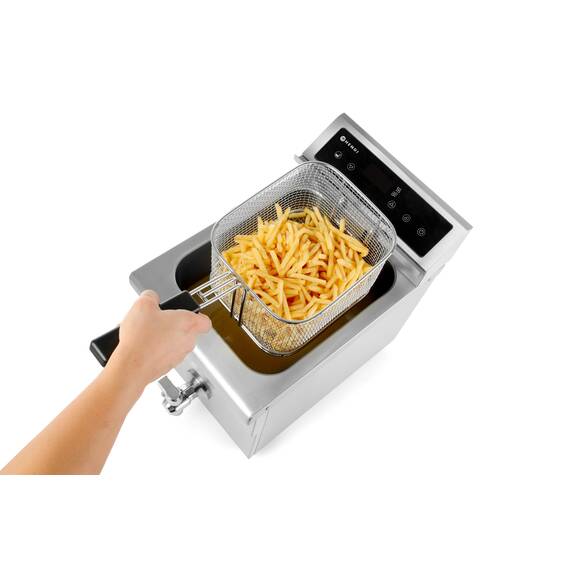 Hendi Induktionsfritteuse mit Ablasshahn 8 Liter, Inhalt: 8 Liter, Bild 5