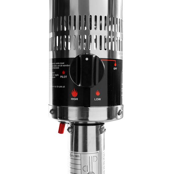 Hendi Terrassenheizer mit Rollen - höhenverstellbar, Bild 2