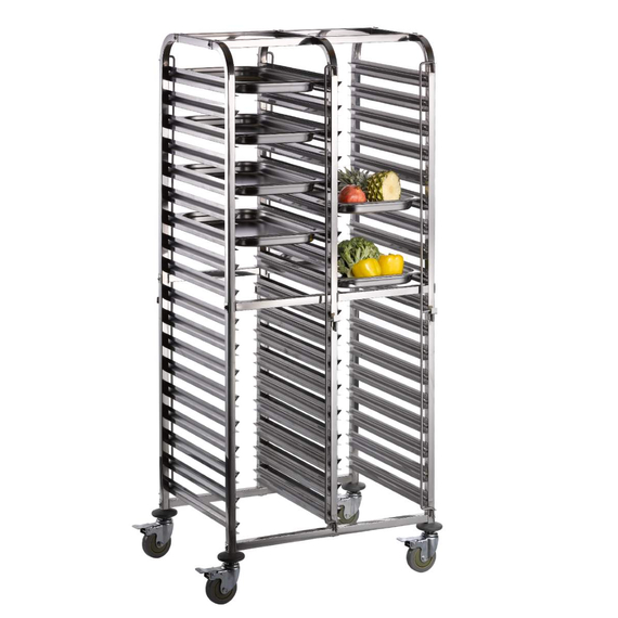 SARO Regalwagen für Backbleche 600 x 400 mm Modell LIAM DUO