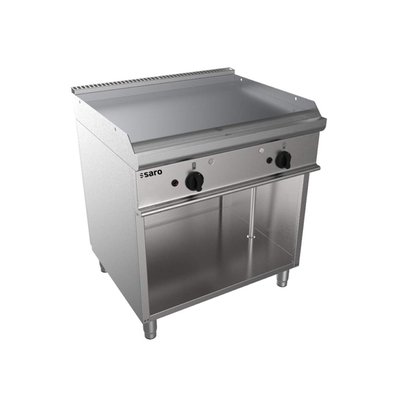 SARO Gas-Griddleplatte mit offenem Unterbau, Modell E7/KTG2BAL