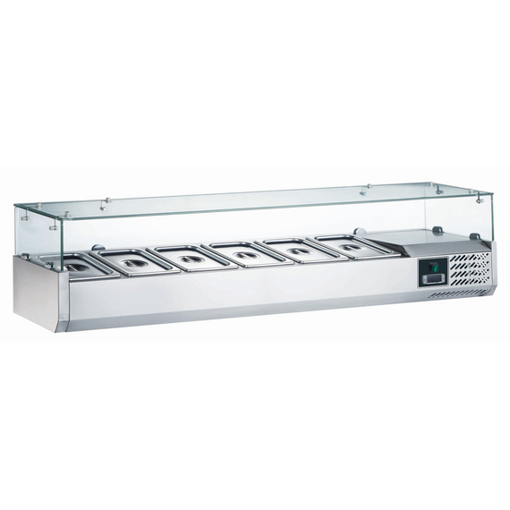 SARO Aufsatzkühlvitrine Modell EVRX 1500/380