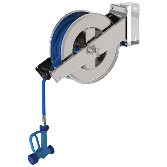 SARO Schlauch Haspel inkl. Schlauch 10M u. Pistole SH10