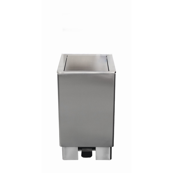 SARO Edelstahlmülleimer 90 Liter, Jupiter