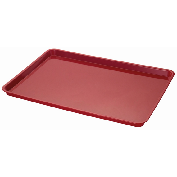 SARO ABS Tablett 600 x 400,  Farbe: Rot, VPE 20