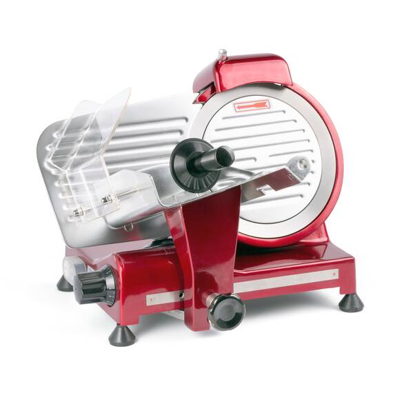 Hendi Aufschnittmaschine Profi Line 220 rote Sonderedition