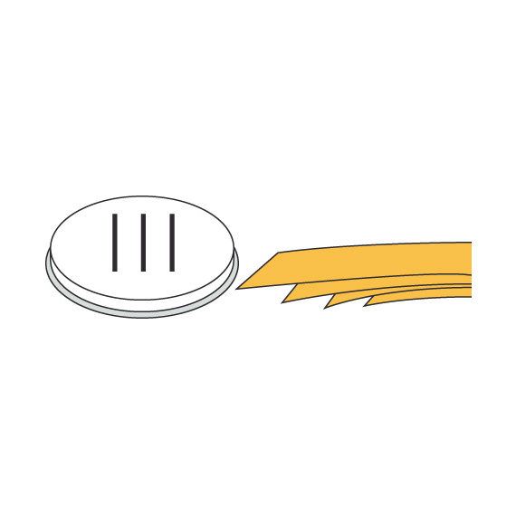 Neumärker Pasta-Scheibe Ø 50 mm Pappardelle