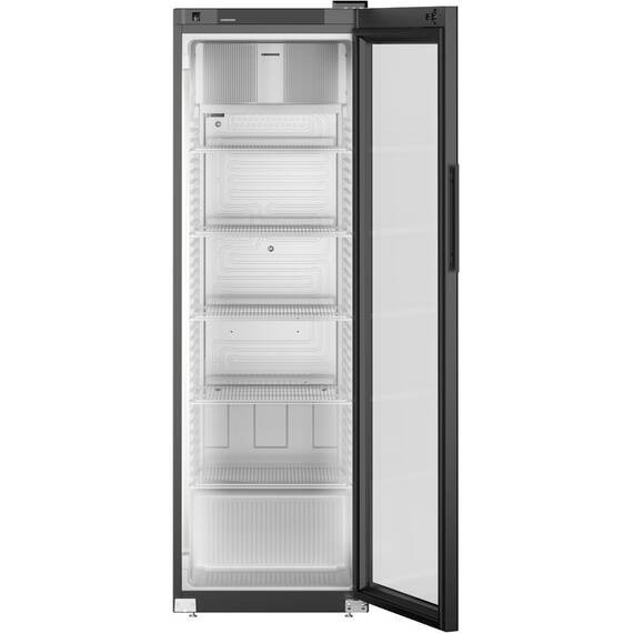 Liebherr MRFvg 4011 Getränkekühlschrank mit Glastür und LED, Türart : Glastür, Farbe: Schwarz, Modell: MRFvg 4011, Bild 3