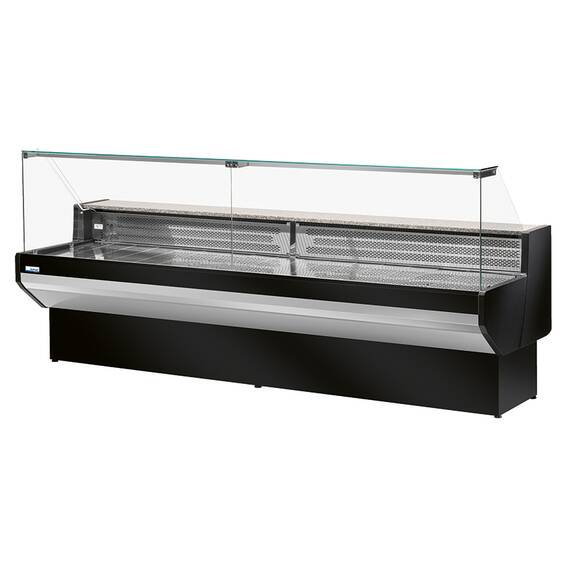 NordCap Cool-Line Freikühltheke Patagonia 150 ST Black, Ausführung: Patagonia 150ST