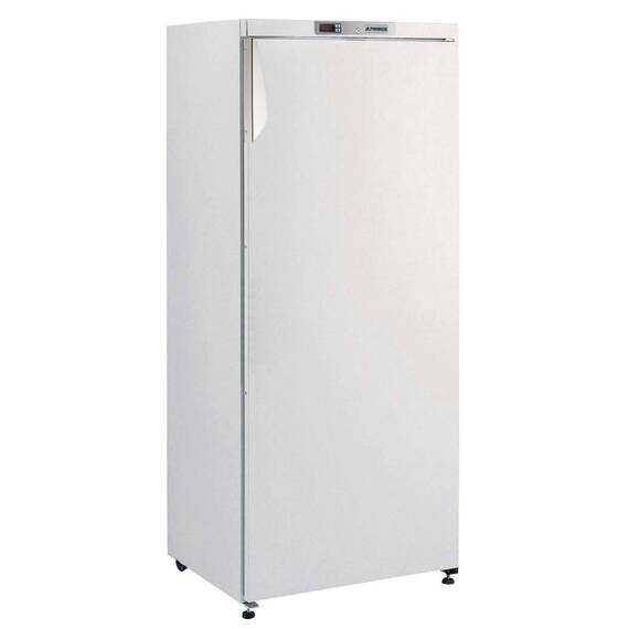 Alpeninox Umluft-Gewerbekühlschrank KU 400 W, Farbe: Weiß
