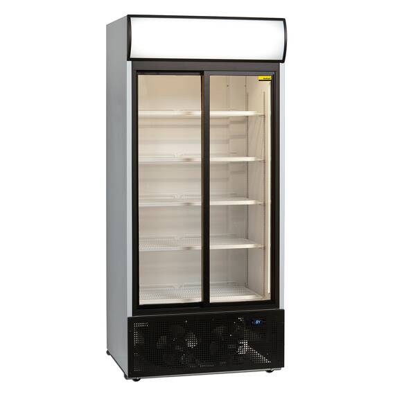 NordCap Gewerbekühlschrank KU 890 G-SD mit Umluftkühlung