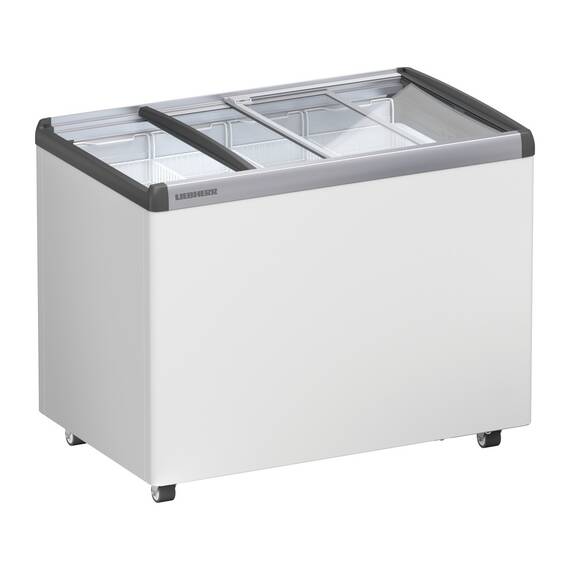 Liebherr EFE 3052 Eiscreme-Gefriertruhe mit Glasschiebedeckel und Lenkrollen, Ausführung: EFE 3052