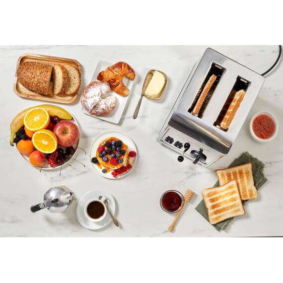 Milantoast Sandwich Toaster 4 Scheiben, Farbe: Edelstahl, Ausführung: 4 Scheiben, Bild 3