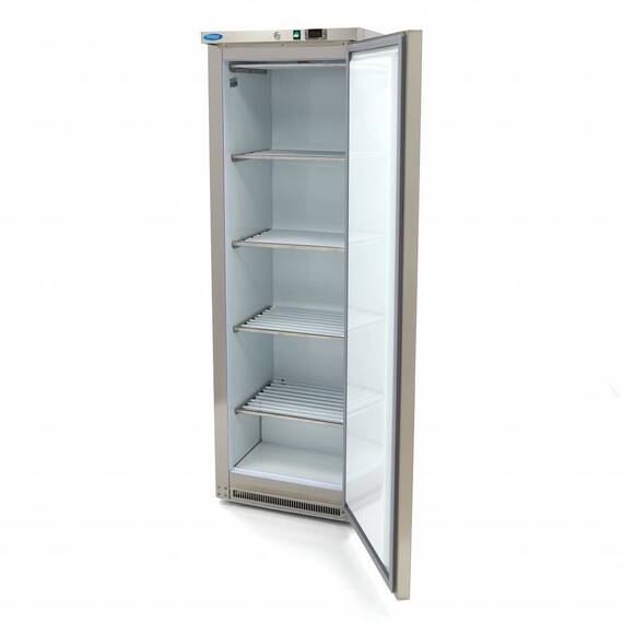 Maxima Gefrierschrank FR 400L SS Edelstahl, Farbe: Edelstahl, Inhalt: 400 Liter, Bild 2