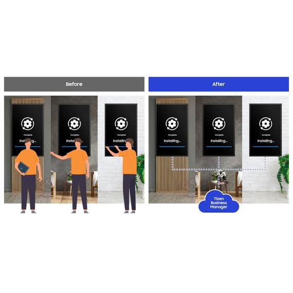 Samsung QB50B 50" Display, UHD, Bild 8