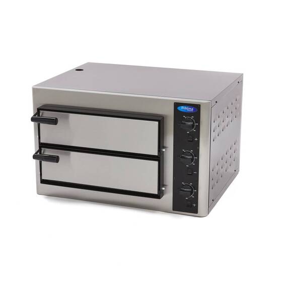 Maxima Deluxe Pizzaofen 4 + 4 x 25 cm 400V, Bild 7