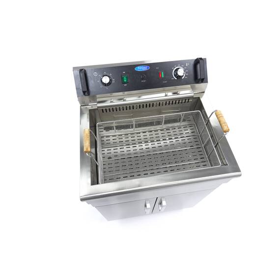 Maxima Fritteuse 30L - mit Wasserhahn und Schränke, Bild 7