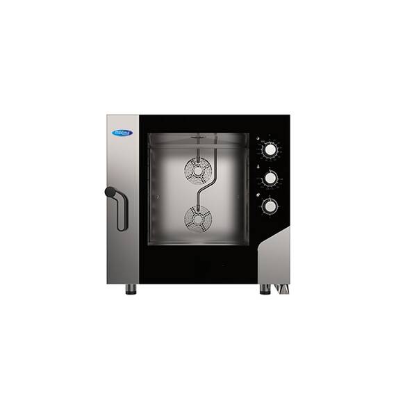 Maxima Kombidämpfer - 6 Bleche - mit Dampffunktion - 100 bis 270 °C - 10400 Watt