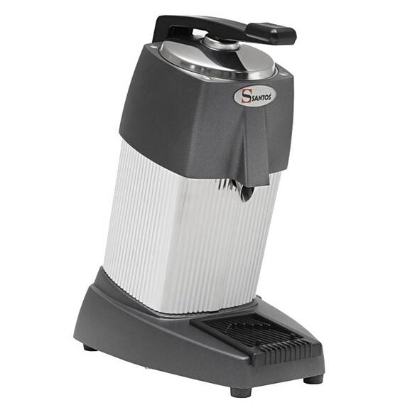 Santos Saftpresse #10C mit Druckhebel und abnehmbare Tropfschale, Farbe: Chrom, Bild 4