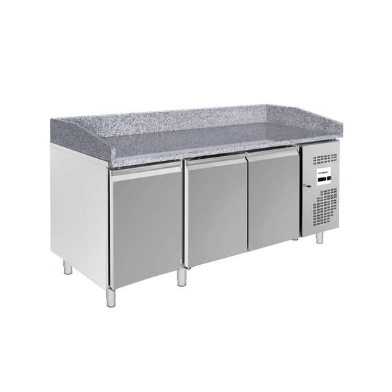 Bergman Basic-Line 800 Pizzakühltisch 3-türig - 456 l