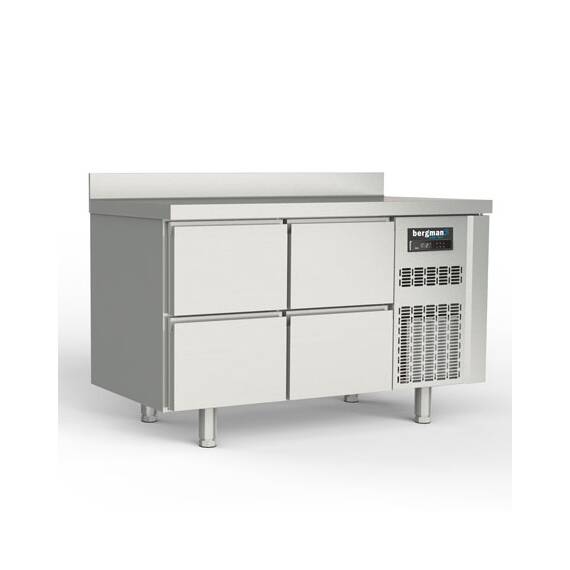 Bergman Profi-Line 700 Kühltisch 2-fach - 4 S / GN 1/1 + AK
