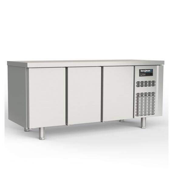 Bergman Profi-Line 700 Kühltisch 3-fach - 3 T - GN 1/1