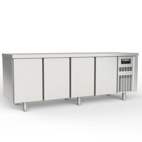 Bergman Profi-Line 700 Kühltisch 4-fach - 4 T - GN 1/1