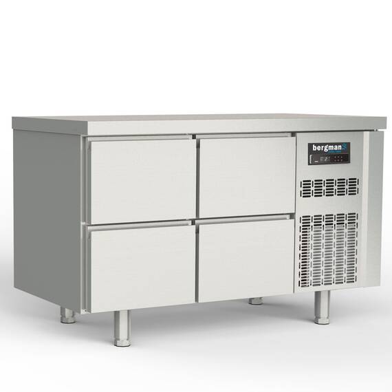 Bergman Profi-Line 700 Tiefkühltisch 2-fach - 4 S / GN 1/1