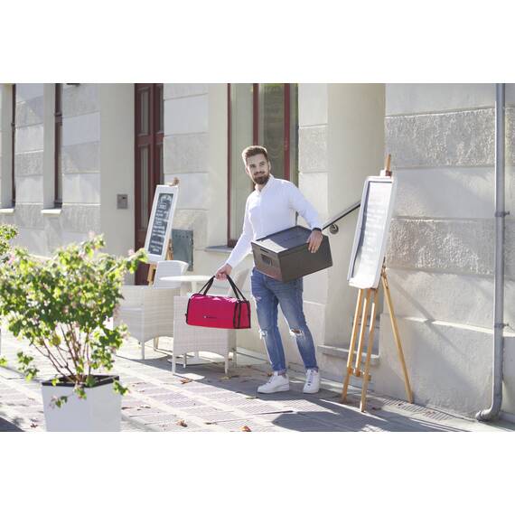 Hendi Pizza-Transporttaschen 35 cm, Farbe: Rot, Größe: 35 cm, Bild 4