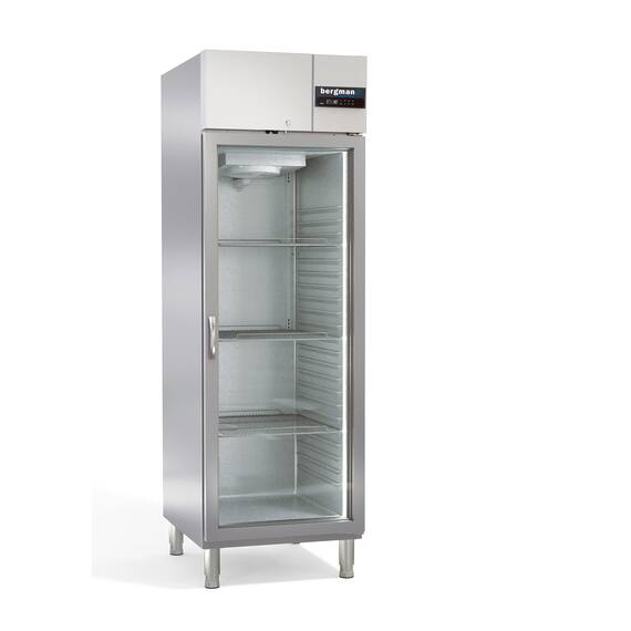 Bergman Profi-Line 700 Gastro Kühlschrank - 1 Glastür GN 2/1