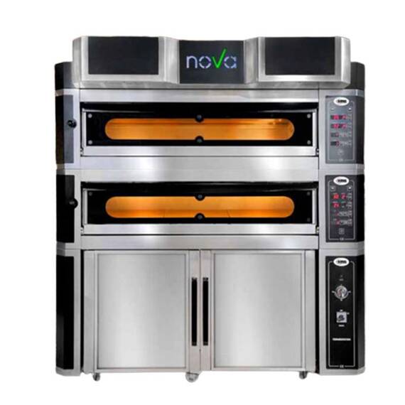 GMG Pizzaofen NOVA PFN 10570-2M Vollschamott 6+6 x 35 cm Ø, Ausführung: PFN 10570-2M, Bild 3