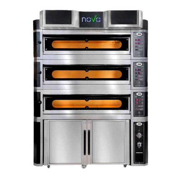 GMG Pizzaofen NOVA PFN 10570-2M Vollschamott 6+6 x 35 cm Ø, Ausführung: PFN 10570-2M, Bild 7