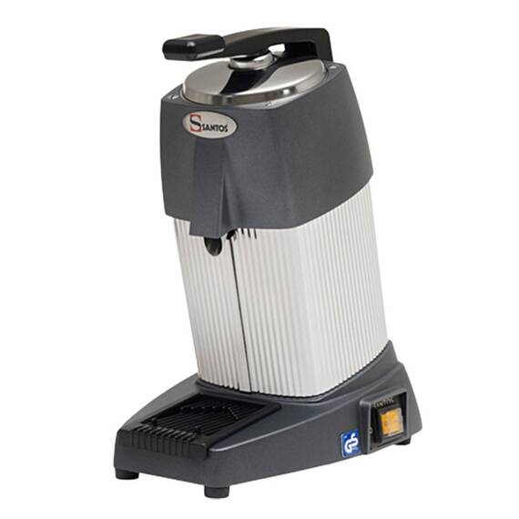 Santos Saftpresse #10 mit Druckhebel und abnehmbare Tropfschale, Farbe: Braun, Bild 3