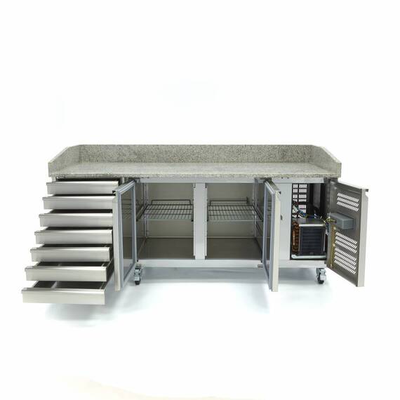 Maxima Pizzatisch mit Schubladen, Bild 2