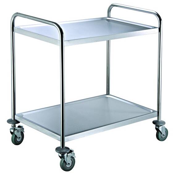 Bergman Basic-Line Servierwagen mit 2 Böden (86 x 54 cm)