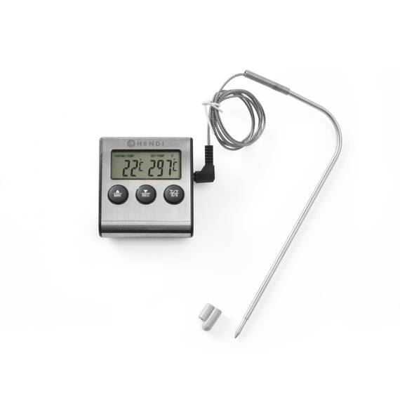 Hendi Bratenthermometer mit Timer