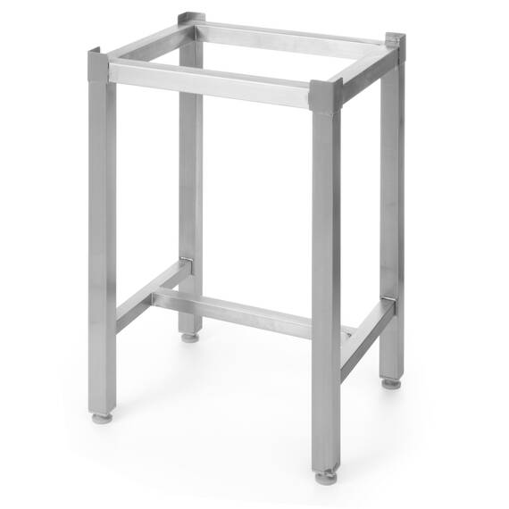 Hendi Edelstahlsockel mit Füßen 500x400x(H)750 mm	
