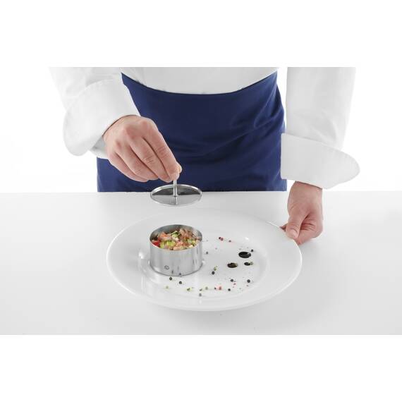 Hendi Speiseringe und Stampfer, rund ø100x(H)55 mm, Durchmesser: ø100x(H)55 mm, Bild 5