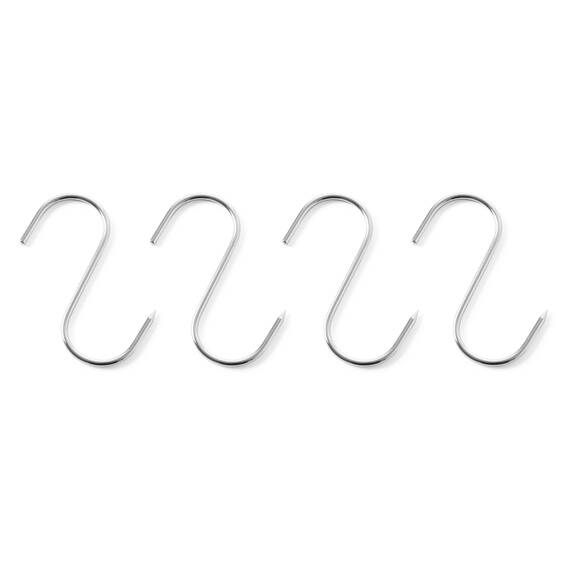 Hendi Fleischhaken - 4er Set 90x4 mm, Größe: 90x4 mm