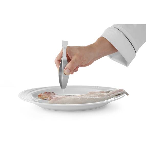 Hendi Pinzette für Fischgräten, flacher Kopf 135 mm, Bild 4