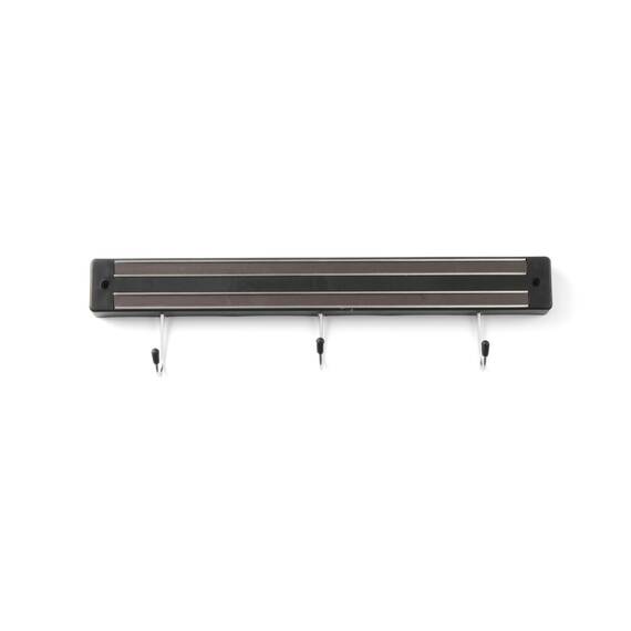 Hendi Messermagnetleiste mit Haken 340 mm, Länge: 340 mm